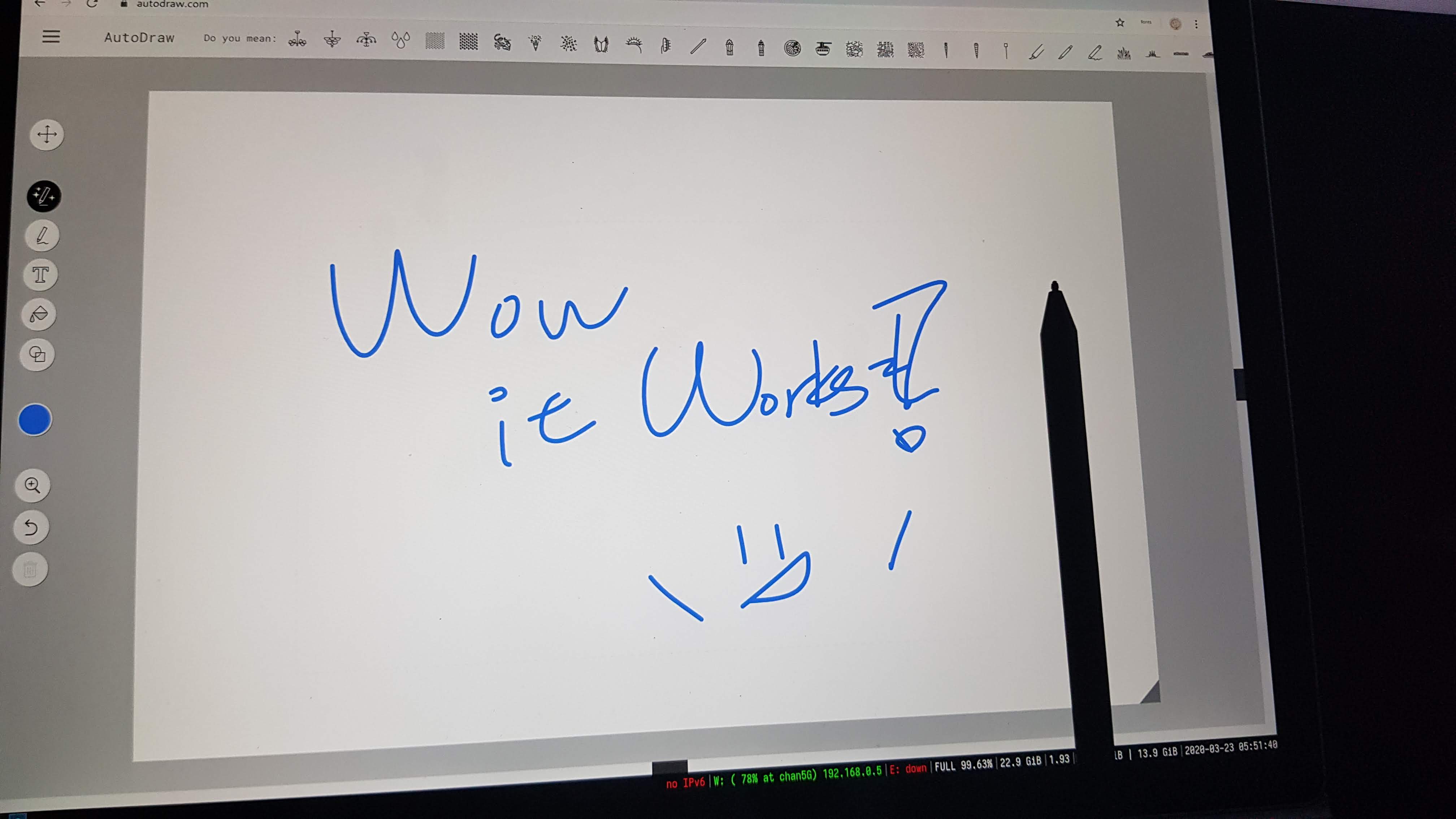 surface-pen-on-linux